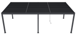 Bioklimatická pergola INTRO DUO 8x4 m, hliník - volně stojící