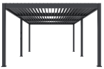 Bioklimatická pergola INTRO DUO 8x4 m, hliník - volně stojící