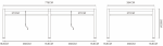 Bioklimatická pergola INTRO DUO 8x4 m, hliník - volně stojící
