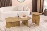 2SET konferenční stolek GATSBY 100/45 CM masiv mango