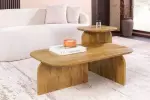 2SET konferenční stolek GATSBY 100/45 CM masiv mango
