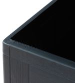 WOOD zahradní plastový úložný box 420 L - grafit