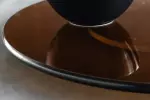 Otočný podnos SERVANT 50 CM jantarové tvrzené sklo Otočný podnos SERVANT 50 CM jantarové tvrzené sklo