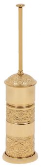 luxusní dávkovač mýdla ROSE GOLD s potahem 24 kt zlata
