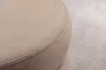 Taburet s ÚP VOQUE 40 CM greige samet