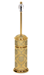 luxusní dávkovač mýdla DESENLI GOLD s potahem 24 kt zlata