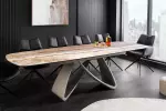 Jídelní stůl INFINITY ONYX 180-220-260 CM keramika rozkládací Jídelní stůl INFINITY ONYX 180-220-260 CM keramika rozkládací