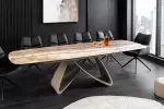 Jídelní stůl INFINITY ONYX 180-220-260 CM keramika rozkládací Jídelní stůl INFINITY ONYX 180-220-260 CM keramika rozkládací
