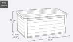 CORTINA úložný box 570 L