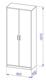 Skříň sestavy Office C502 Skříň sestavy Office C502