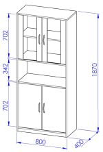 Skříň sestavy Office C504
