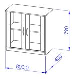 Skříňka sestavy Office C531