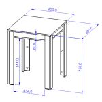 Jídelní stůl OTO 60x60