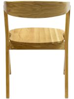 Židle celodřevěná BRIGITA XL dubová