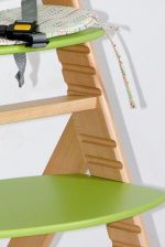 Dětská rostoucí židle VLADĚNA přírodní/růžová