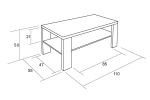 Konferenční stůl ZBYNĚK 110x55