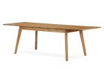 Jídelní stůl GERY 140/180/220×90 rozkladací dubový