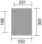 Dřevěná zahradní pergola 671 (3x2,5 m) Dřevěná zahradní pergola 671 (3x2,5 m)