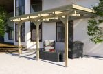 Dřevěná zahradní pergola 671 (4,2x3 m) Dřevěná zahradní pergola 671 (4,2x3 m)