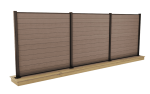 Plotový panel KETER FENCE KIT hnědý  (3x panel)