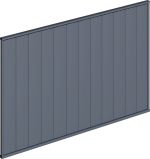 Stínicí stěna VERTICAL 4 m sklápěcí