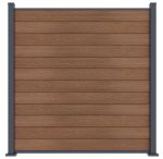 ELEMENT plotový panel WPC 180x180 cm a koncovky - teak ELEMENT plotový panel WPC 180x180 cm a koncovky - teak