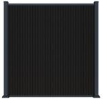 MODERN plotový panel WPC 180x180 cm HORIZONTÁLNÍ i VERTIKÁLNÍ a koncovky - antracit MODERN plotový panel WPC 180x180 cm HORIZONTÁLNÍ i VERTIKÁLNÍ a koncovky - antracit