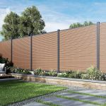 MODERN plotový panel WPC 180x180 cm HORIZONTÁLNÍ i VERTIKÁLNÍ a koncovky - teak MODERN plotový panel WPC 180x180 cm HORIZONTÁLNÍ i VERTIKÁLNÍ a koncovky - teak