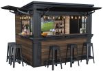 DECO BAR DUO domek - Walnut DECO BAR DUO domek - Walnut