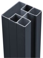 Hliníkový sloupek k plotu 7,5x7,5x190 cm