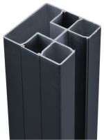 Hliníkový sloupek k plotu 7,5x7,5x240 cm