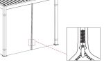 set závěsů a moskytiér pro pergolu ECO 4x3 m set závěsů a moskytiér pro pergolu ECO 4x3 m
