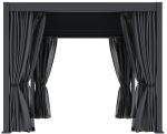 Bioklimatická pergola ECO 4x3 m, ocel - volně stojící Bioklimatická pergola ECO 4x3 m, ocel - volně stojící