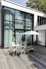 BASIC PLUS stohovatelné, hliníkové křeslo - bílá/světle šedá