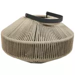 Zahradní lampa LUNA BIG - antracit/béžová