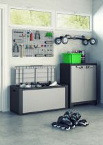 TITAN CHEST BOX 300 L - šedá/černá