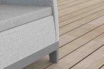 SCANDI FORMA 3 SEATER SOFA - Ash grey/Storm grey