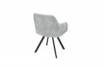 Jídelní židle LUCCA kamenná šedá mikrovlákno, II. jakost (A)