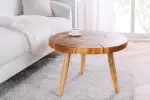 Konferenční stolek MOSAIK 60 CM přírodní teakové dřevo
