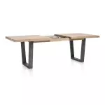 Rozkládací jídelní stůl CHARLIE 190-250 CM masiv teak