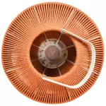 Zahradní lampa LUNA SMALL - okrová/bílá