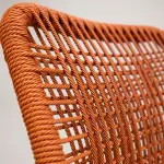 Zahradní jídelní židle TWIST oranžová