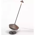 Zahradní lampička PINA hnědá - 29 cm