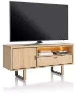 Televizní stolek s LED osvětlením SORENTO 150 CM masiv dub Televizní stolek s LED osvětlením SORENTO 150 CM masiv dub