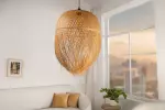 Stropní svítidlo ORGANIC LIVING 65 CM přírodní bambus