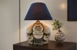Stolní lampa SUMO 50 CM černá/béžová