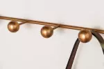 Nástěnná police HERITAGE 80 CM železo/masiv borovice
