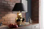 Stolní lampa BULLDOG 55 CM černá/zlatá Stolní lampa BULLDOG 55 CM černá/zlatá
