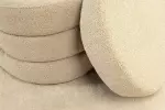 Pokojová lavice s ÚP VOQUE 115 CM taupe colin bouclé