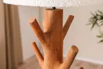 Stolní lampa JEWELRY 60 CM masiv mangostan/colin bouclé
